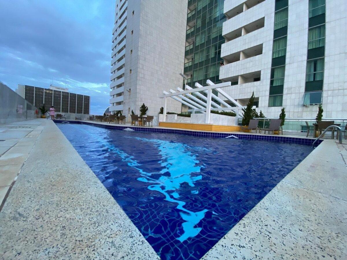 Flat Encantador No 7º Com Vista Pra Torre De Tv Brasilia Exterior photo