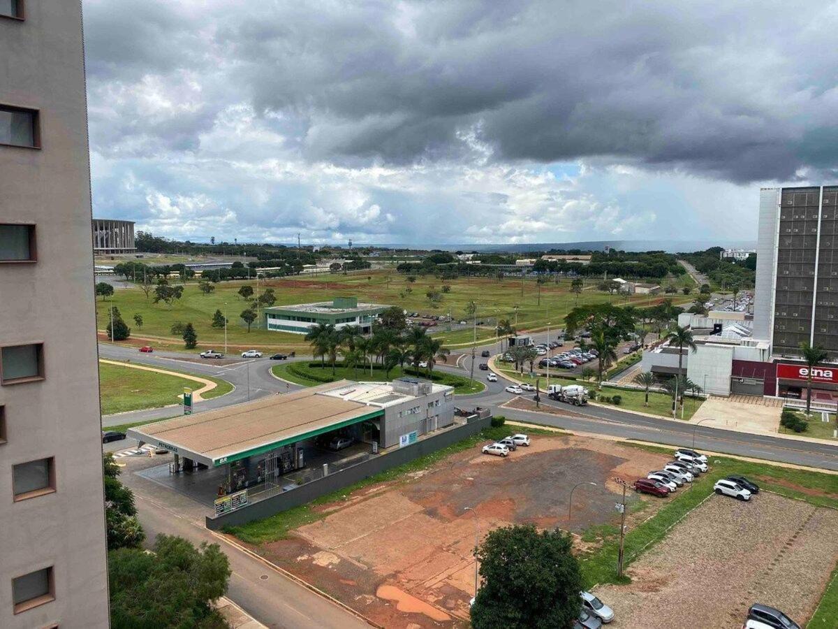 Flat Encantador No 7º Com Vista Pra Torre De Tv Brasilia Exterior photo